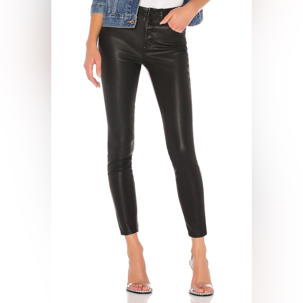 Blank NYC Black Leather Pants